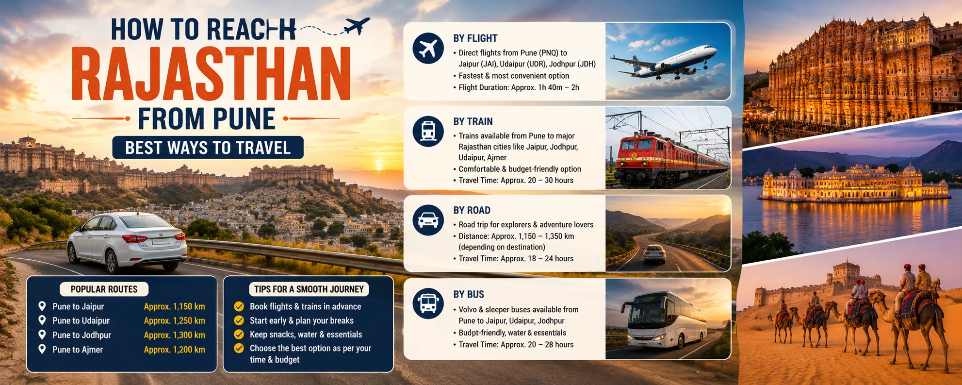 Rajasthan Tour Packages From Pune